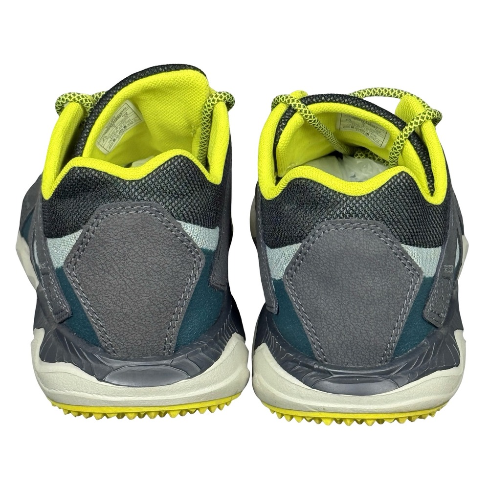Merrell 1six8 Womens 8.5 Mesh Running Shoes Blue‎ Neon Yellow Sneaker - Picture 5 of 11